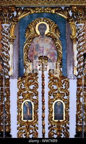 Kirche, Orthodoxe, Tempel, Agios Nikolaos, Mitropolis, Zakynthos Insel, Griechenland Stockfoto