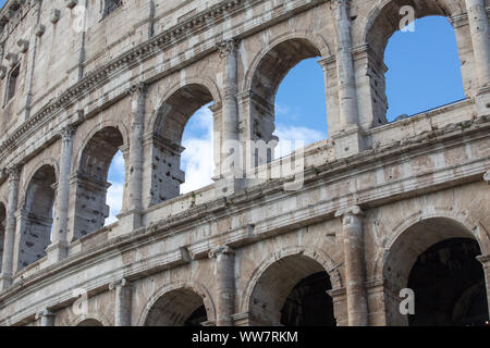 Italien, Rom, Blick auf das Kolosseum Stockfoto