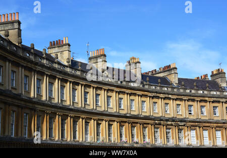 Der Zirkus in Bath, Somerset, Vereinigtes Königreich Stockfoto