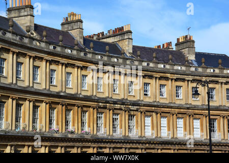 Der Zirkus in Bath, Somerset, Vereinigtes Königreich Stockfoto