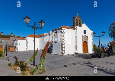 Kirche San Pedro, Vilaflor, Teneriffa, Spanien, Kanarische Inseln Stockfoto