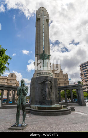 Denkmal Monumento a los Caidos, Plaza de España, Santa Cruz de Tenerife, Teneriffa, Kanarische Inseln, Spanien, Europa Stockfoto