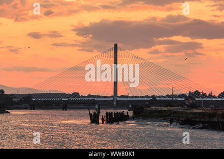 River Suir Bridge, Waterford, Irland Stockfoto