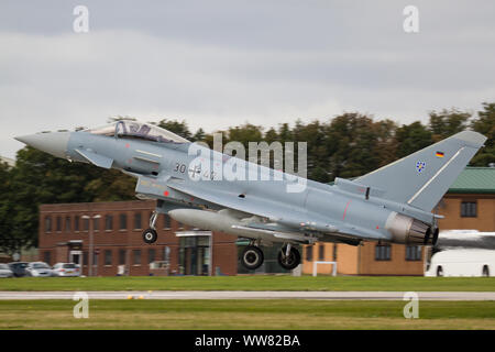 Deutsche Luftwaffe Eurofighter EF 2000 Typhoon Stockfoto