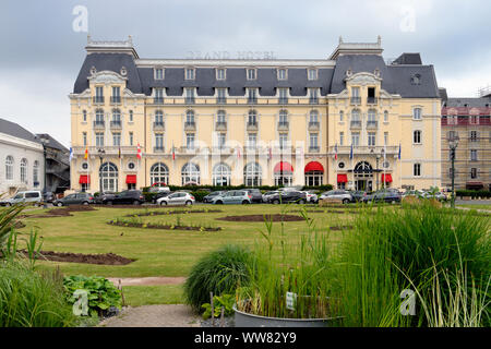 Grand Hotel in Cabourg an der Cote Fleurie, Calvados, Basse-Normandie, Ärmelkanal, Frankreich Stockfoto