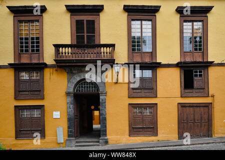 Casa de Lorenzo Caceres, Casa Museo Los Caceres, Icod de los Vinos, Teneriffa, Kanarische Inseln, Spanien Stockfoto