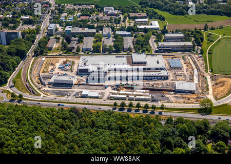 Luftaufnahme, Bundesbank Filiale Dortmund, MarsbruchstraÃŸe, Vault, deutschen Fort Knox, Lagerung, Großbaustelle, Dortmund, Ruhrgebiet, Nordrhein-Westfalen, Deutschland Stockfoto