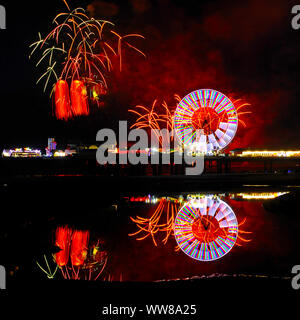 Welt Feuerwerk Meisterschaften in Blackpool 2019 Stockfoto