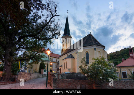 Gumpoldskirchen, Deutschordensschloss (Deutsch um Schloss), Wienerwald, Wienerwald, Niederösterreich, Österreich Stockfoto