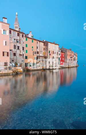 Rovinj - Rovigno, der antiken Stadt Rovinj in der Adria, Dalmatien, Adriaküste, Kroatien Stockfoto