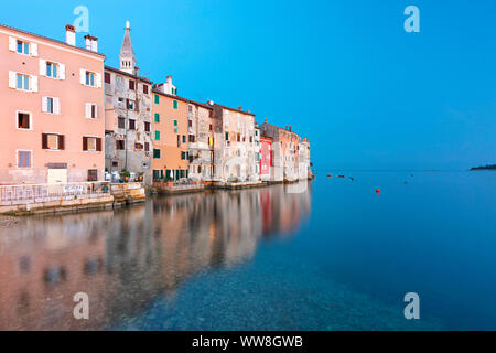 Rovinj - Rovigno, der antiken Stadt Rovinj in der Adria, Dalmatien, Adriaküste, Kroatien Stockfoto