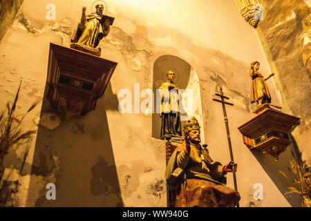 Das wunderschöne, handgefertigte Innere der Kathedrale von Granada, Granada, Spanien. Stockfoto