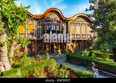 Regionale Ethnographische Museum in der Altstadt von Plovdiv, Bulgarien Stockfoto