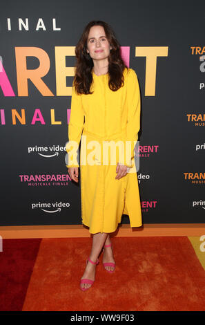 Los Angeles, Ca. 13 Sep, 2019. Elizabeth Reaser, im LA Premiere von Amazon "Transparente Musicale Finale" am Regal Cinemas L.A. Leben in Los Angeles, Kalifornien am 13. September 2019. Credit: Faye Sadou/Medien Punch/Alamy leben Nachrichten Stockfoto
