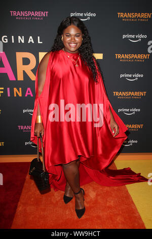 Los Angeles, Ca. 13 Sep, 2019. Jari Jones, im LA Premiere von Amazon "Transparente Musicale Finale" am Regal Cinemas L.A. Leben in Los Angeles, Kalifornien am 13. September 2019. Credit: Faye Sadou/Medien Punch/Alamy leben Nachrichten Stockfoto