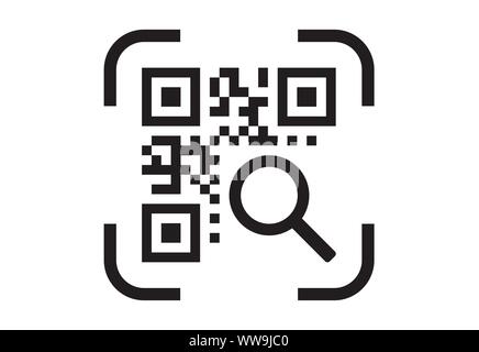 qr-Code-Scanner Stock Vektor