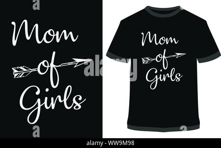 Beste Mama t-shirt Mama est 2019 - Mama t-shirt - vektor design Illustration, es kann für Etiketten, Logos, Zeichen, Aufkleber oder Druck für die t-shirt. Stock Vektor