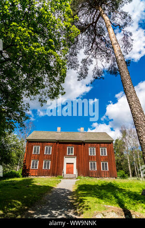 Bauernhaus im Freilichtmuseum Skansen, Stockholm, Schweden Stockfoto