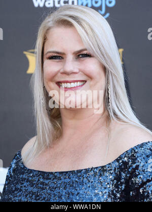 Hollywood, Vereinigte Staaten. 13 Sep, 2019. HOLLYWOOD, LOS ANGELES, Kalifornien, USA - 13. SEPTEMBER: Marjorie DeHey kommt an der 45. jährlichen Saturn Awards auf der Avalon Hollywood am September 13, 2019 in Hollywood, Los Angeles, Kalifornien, Vereinigte Staaten. (Foto von David Acosta/Image Press Agency) Quelle: Bild Presse Agentur/Alamy leben Nachrichten Stockfoto