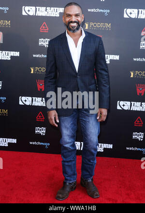 Hollywood, Vereinigte Staaten. 13 Sep, 2019. HOLLYWOOD, LOS ANGELES, Kalifornien, USA - 13. SEPTEMBER: khary Payton kommt an der 45. jährlichen Saturn Awards auf der Avalon Hollywood am September 13, 2019 in Hollywood, Los Angeles, Kalifornien, Vereinigte Staaten. (Foto von David Acosta/Image Press Agency) Quelle: Bild Presse Agentur/Alamy leben Nachrichten Stockfoto
