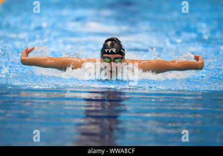 Großbritanniens Jessica-Jane Applegate konkurriert in 200 m der Frauen individuelle Medley SM 14 Heizt am Tag sechs der Welt Para Schwimmen Allianz Meisterschaften an der London Aquatic Centre, London. Stockfoto