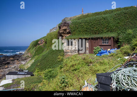 Fischerhütte Stockfoto