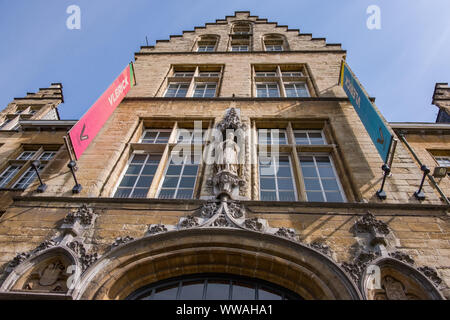 Historische Zentrum von Gent, Flandern, Belgien, EU. Stockfoto