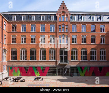 Historische Zentrum von Gent, Flandern, Belgien, EU. Stockfoto