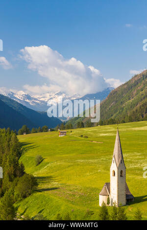 Alte Kirche in Kails bin Grosglockner Stockfoto