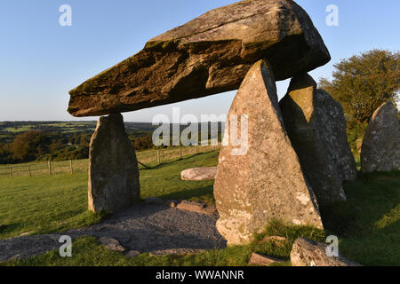 Pentre Ifan, Newport, Pembrokeshire, Wales Stockfoto