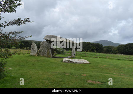 Pentre Ifan, Newport, Pembrokeshire, Wales Stockfoto