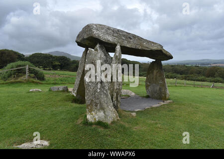 Pentre Ifan, Newport, Pembrokeshire, Wales Stockfoto