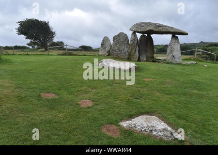 Pentre Ifan, Newport, Pembrokeshire, Wales Stockfoto