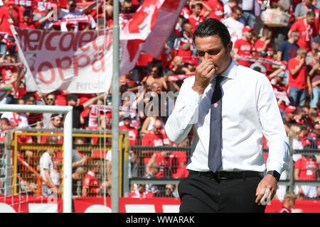 Perugia, Italien. 14 Sep, 2019. MASSIMO ODDO TÄUSCHUNG während Perugia Vs Juve Stabia - Italienische Fußball-Serie B Männer Meisterschaft - Credit: LPS/Loris Cerquiglini/Alamy leben Nachrichten Stockfoto
