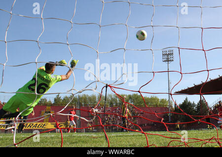 Perugia, Italien. 14 Sep, 2019. PAOLO BRANDUANI PARA während Perugia Vs Juve Stabia - Italienische Fußball-Serie B Männer Meisterschaft - Credit: LPS/Loris Cerquiglini/Alamy leben Nachrichten Stockfoto
