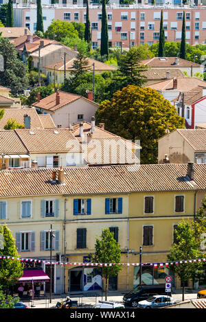 Appartement Häuser, Aix-en-Provence, Bouches-du-Rhone, PACA, Frankreich Stockfoto