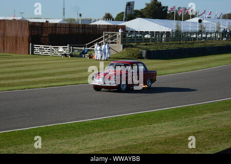 Goodwood Revival 13. September 2019 - St Mary's Trophy - 1959 Alfa Romeo Giulietta Ti angetrieben von Richard Meaden Stockfoto