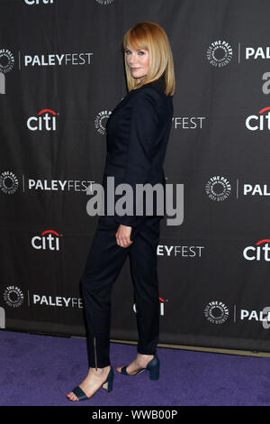 September 12, 2019, Beverly Hills, CA, USA: LOS ANGELES - 12.SEPTEMBER: Marg Helgenberger Am2019 PaleyFest Fallen TV Vorschau-CBS am Paley Center für Medien am 12. September 2019 in Beverly Hills, CA (Credit Bild: © Kay Blake/ZUMA Draht) Stockfoto