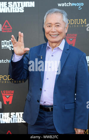 September 13, 2019, Los Angeles, CA, USA: LOS ANGELES - 13 Apr 14: George Takei bei den Saturn Awards 2019 im Avalon Hollywood am 13. September 2019 in Los Angeles, CA (Credit Bild: © Kay Blake/ZUMA Draht) Stockfoto