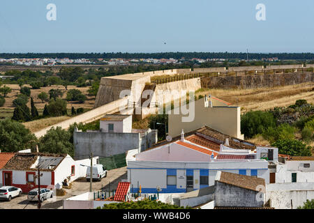 Die San Sebastian Fort in Castro Marim, Algarve, Portugal Stockfoto