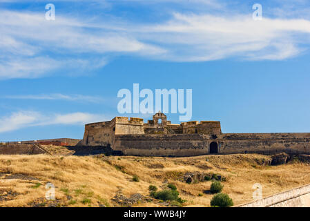 Die San Sebastian Fort in Castro Marim, Algarve, Portugal Stockfoto