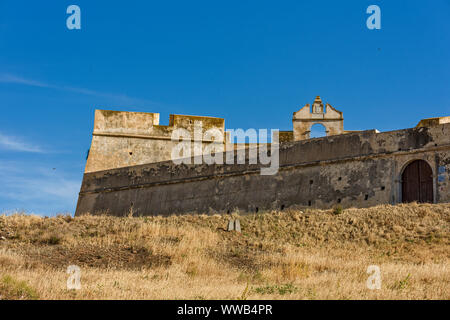 Die San Sebastian Fort in Castro Marim, Algarve, Portugal Stockfoto