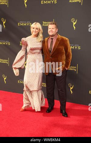 Kalifornien, USA. 14 Sep, 2019. Julia Carey und James Corden besucht die Paley Center für die Medien 2019 PaleyFest Fallen TV Vorschau - ABC am Paley Center für Medien, am 14. September 2019 in Beverly Hills, Kalifornien Quelle: Faye Sadou/MediaPunch Credit: MediaPunch Inc/Alamy leben Nachrichten Stockfoto