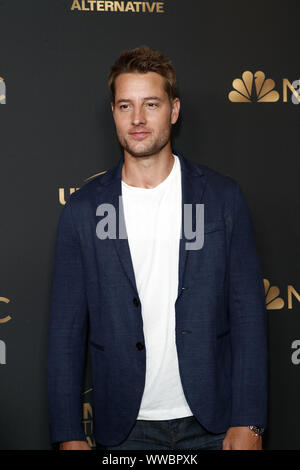 NBC und Universal EMMY Nominee Feier an der Tesse Restaurant am 13. August 2019 in West Hollywood, CA bietet: Justin Hartley Wo: West Hollywood, California, United States Wann: 14 Aug 2019 Quelle: Nicky Nelson/WENN.com Stockfoto