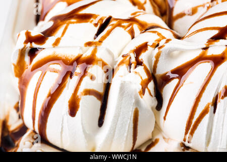 Teile der weißen Eis verglast. Kann als Textur in Kunst oder Design Projekte verwendet werden. Stockfoto
