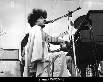 LITTLE RICHARD z.b. Richard Wayne Penniman amerikanische Musiker in Gröna Lund Stockholm Stockfoto