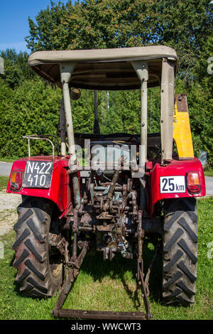 Midget Traktor Stockfoto