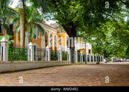 Gebäude und kommerziellen Einrichtungen in Panjim die Hauptstadt von Goa Stockfoto