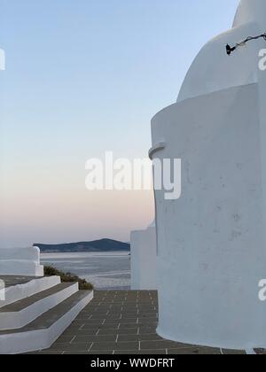 Kloster Chrysopigi Kirche, Sifnos, Griechenland Stockfoto