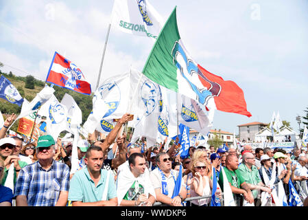 Mailand, Italien. 15 Sep, 2019. Montagnana, Jahrestagung der 'Liga' Credit: Unabhängige Fotoagentur/Alamy leben Nachrichten Stockfoto